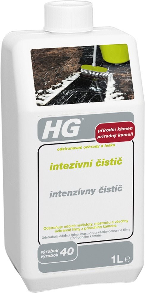 Čistič kamene HG intenzivní čistič pro přírodní kámen 1000 ml