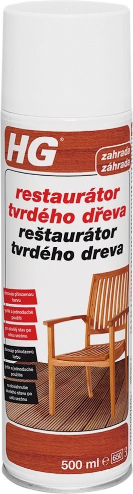 Čistič na dřevo HG restaurátor tvrdého dřeva 500 ml