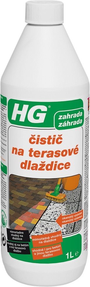 Čistič na podlahy HG čistič na terasové dlaždice 1000 ml