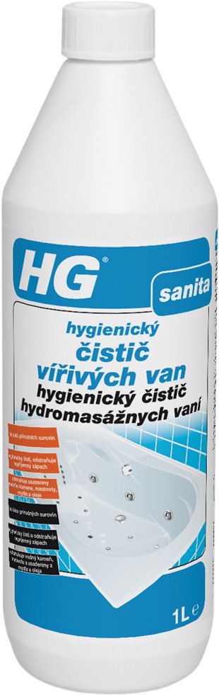 Čisticí prostředek HG Hygienický čistič vířivých van 1 l