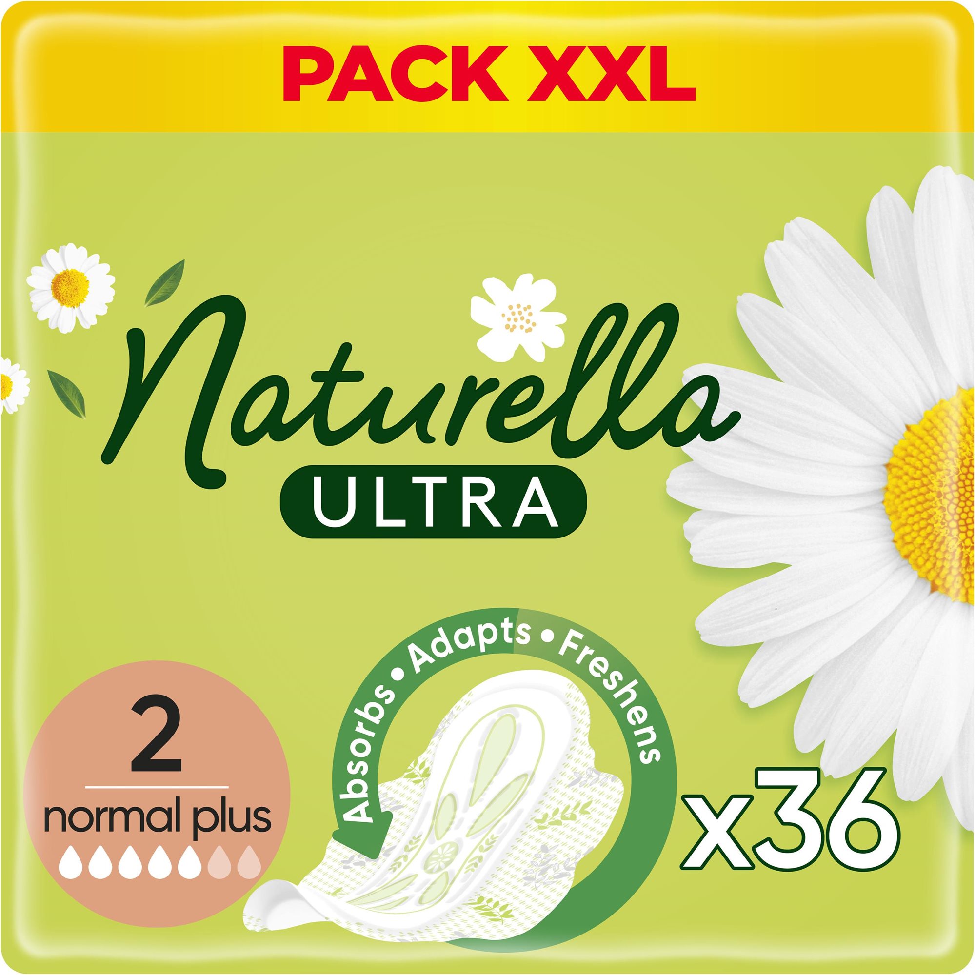 Egészségügyi betét NATURELLA Ultra Normal Plus 36 db