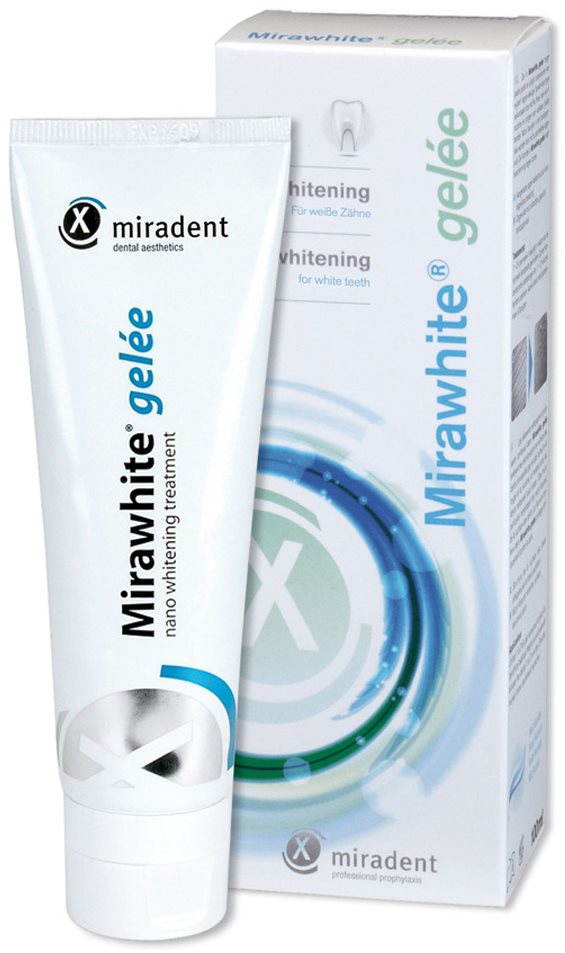 Fogfehérítő MIRADENT Mirawhite Gelee 100 ml