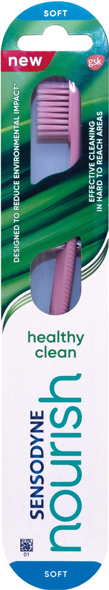 Fogkefe SENSODYNE Nourish Healthy Clean