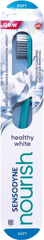 Fogkefe SENSODYNE Nourish Healthy White