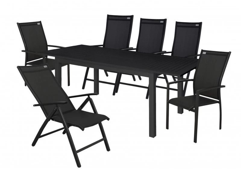 Kerti bútor Doppler Expert Kerti bútor szett - 1 asztal + 4 fotel + 2 szék