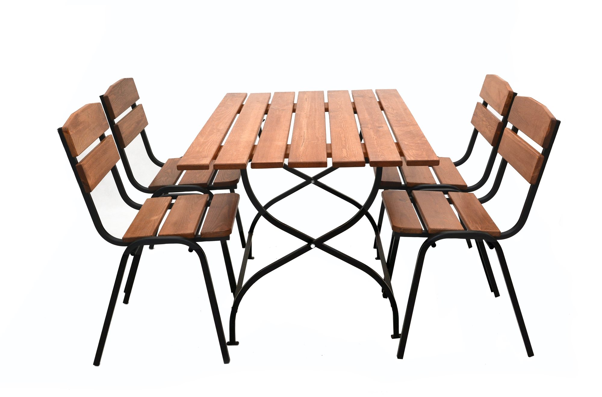Kerti bútor ROJAPLAST Kerti bútor garnitúra WEEKEND II. 1 asztal + 4 szék