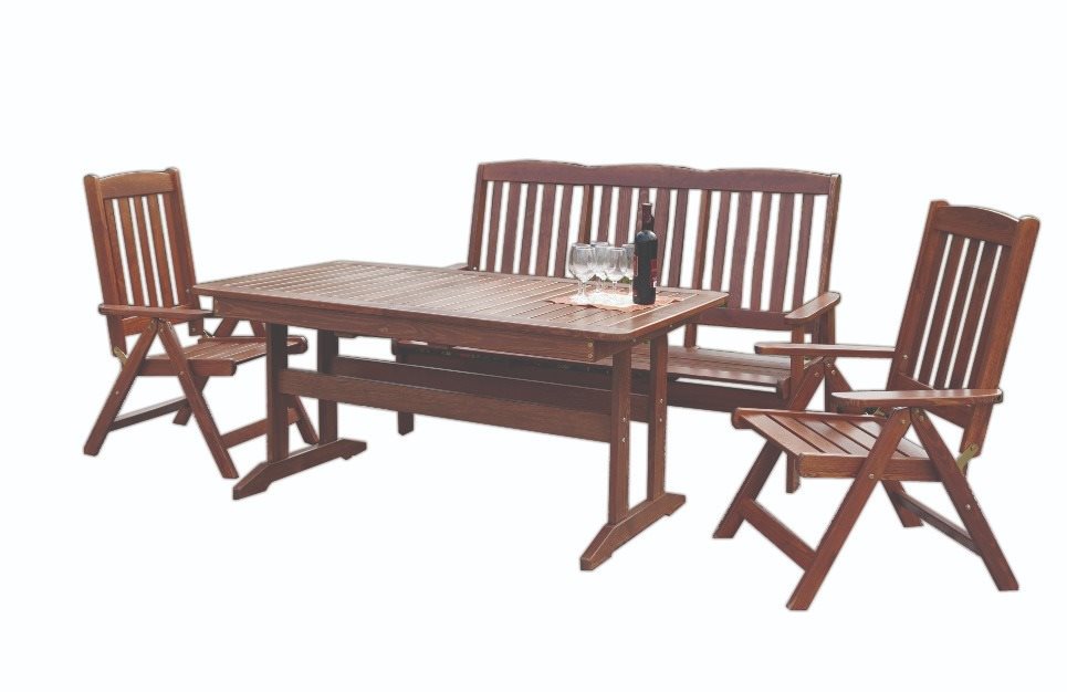 Kerti bútor ROJAPLAST Kerti bútor szett ANETA 1 asztal + 2 szék + 1 pad