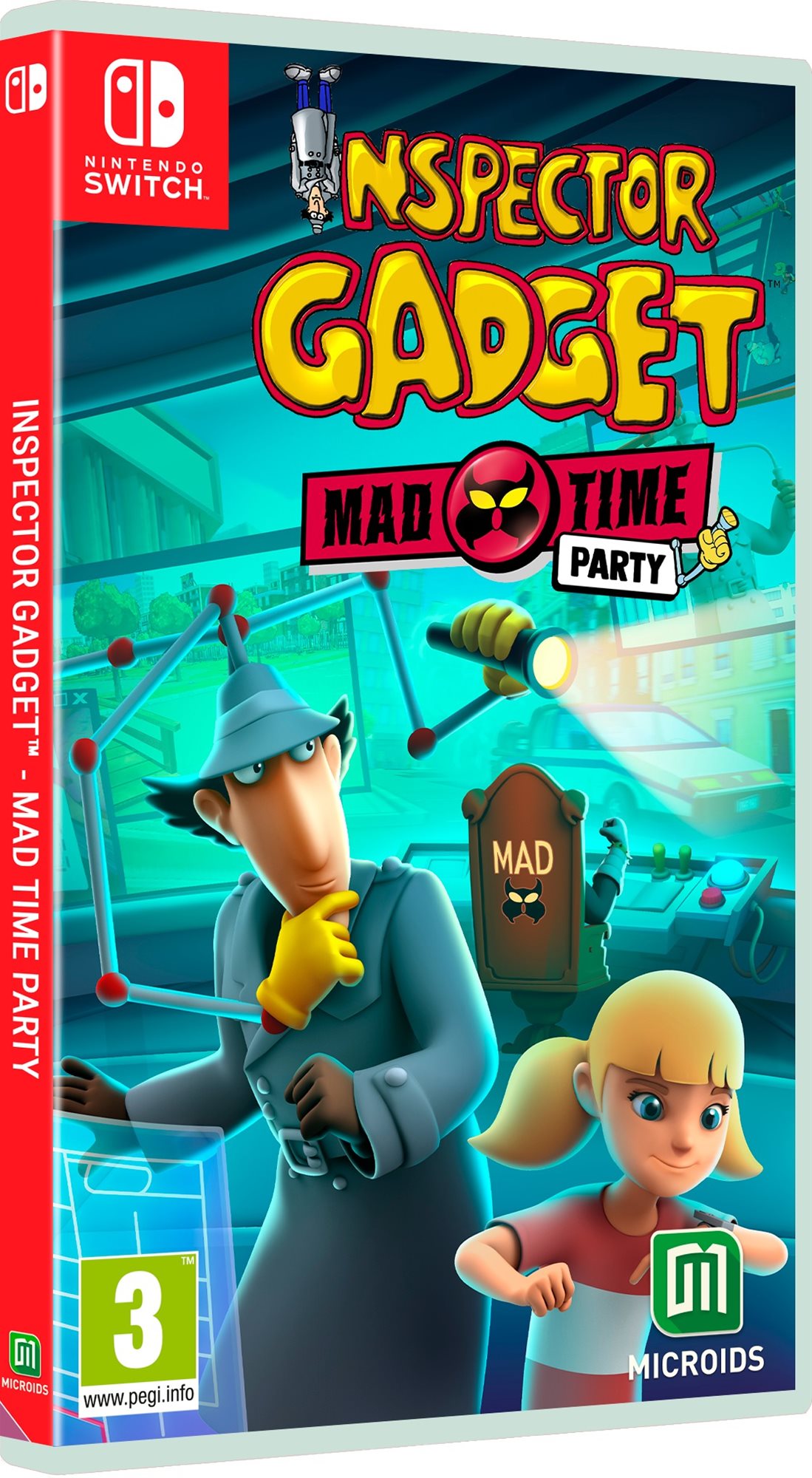 Konzol játék Inspector Gadget: Mad Time Party Day One Edition - Nintendo Switch
