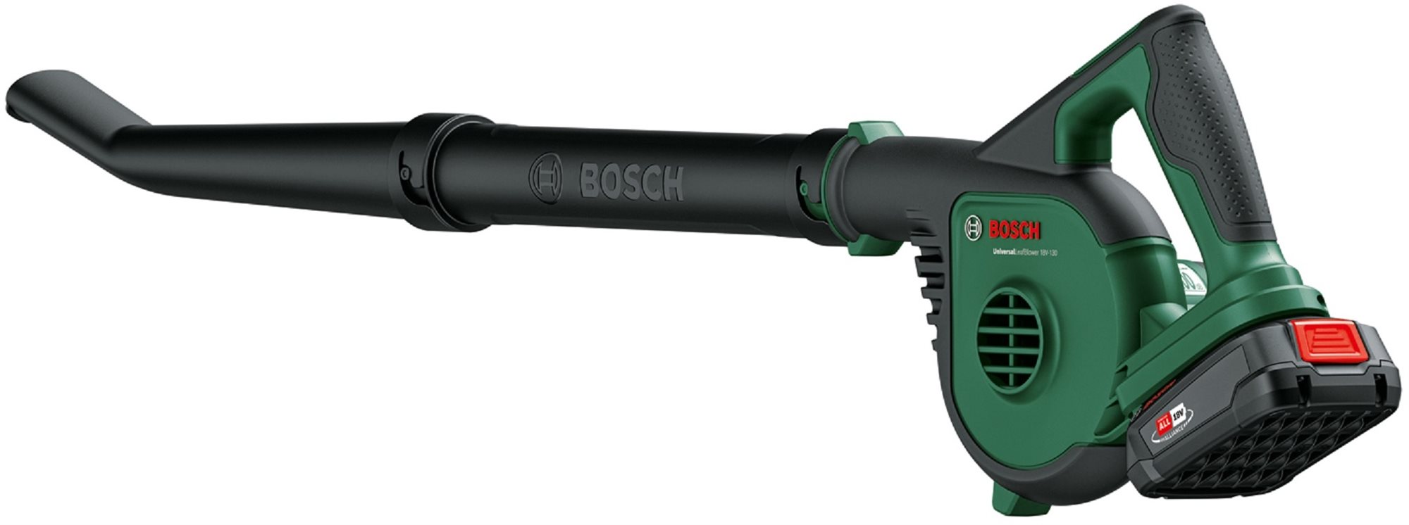 Lombfúvó BOSCH UniversalLeafBlower 18V-130 (1x2