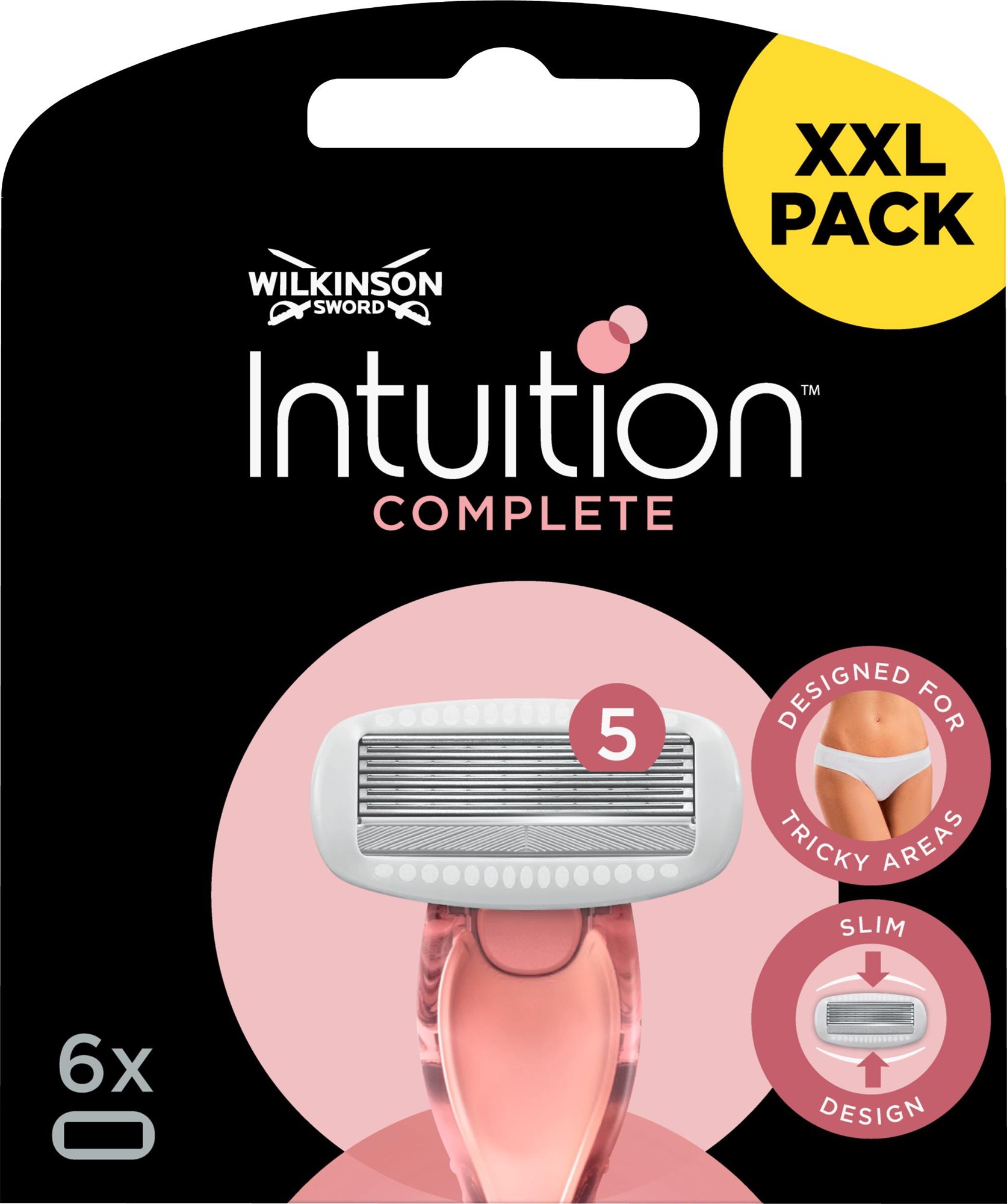 Női borotvabetét WILKINSON Intuition Complete Borotvabetét 6 db