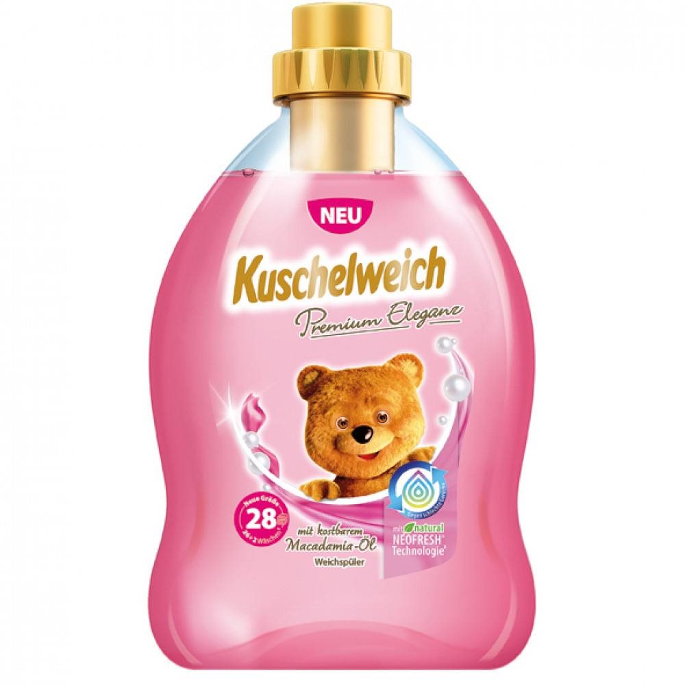 Öblítő KUSCHELWEICH Premium Elegance rózsaszín 750 ml (28 mosás)