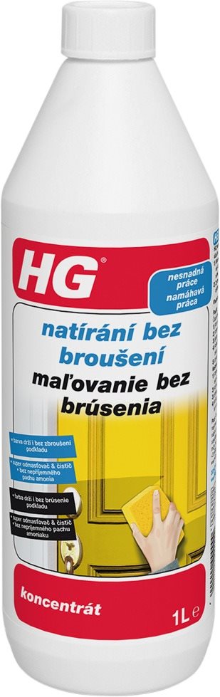 Odmašťovač HG natírání bez broušení (super odmašťovač) 1000 ml