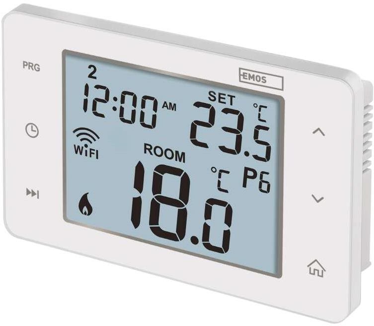 Okos termosztát EMOS GoSmart P56201 Digitális szobatermosztát WiFi-vel