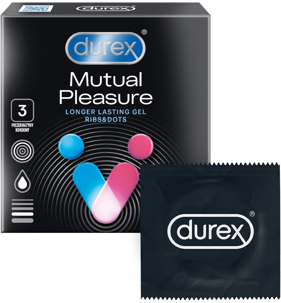 Óvszer DUREX Mutual Pleasure 3 db