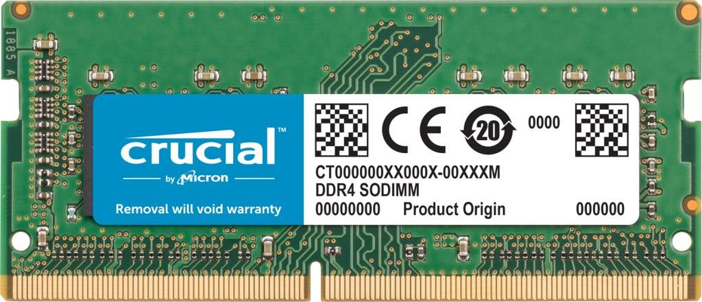 RAM memória Crucial SO-DIMM 16GB DDR4 2666MHz CL19 for Mac