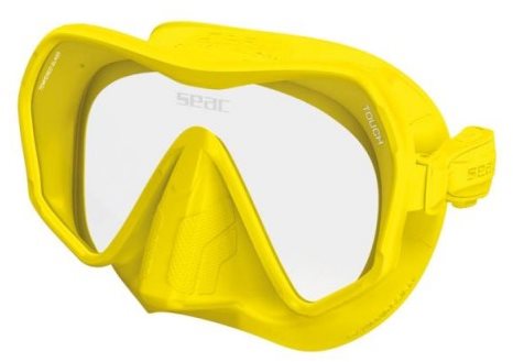 Snorkel maszk Seac Sub Touch sárga