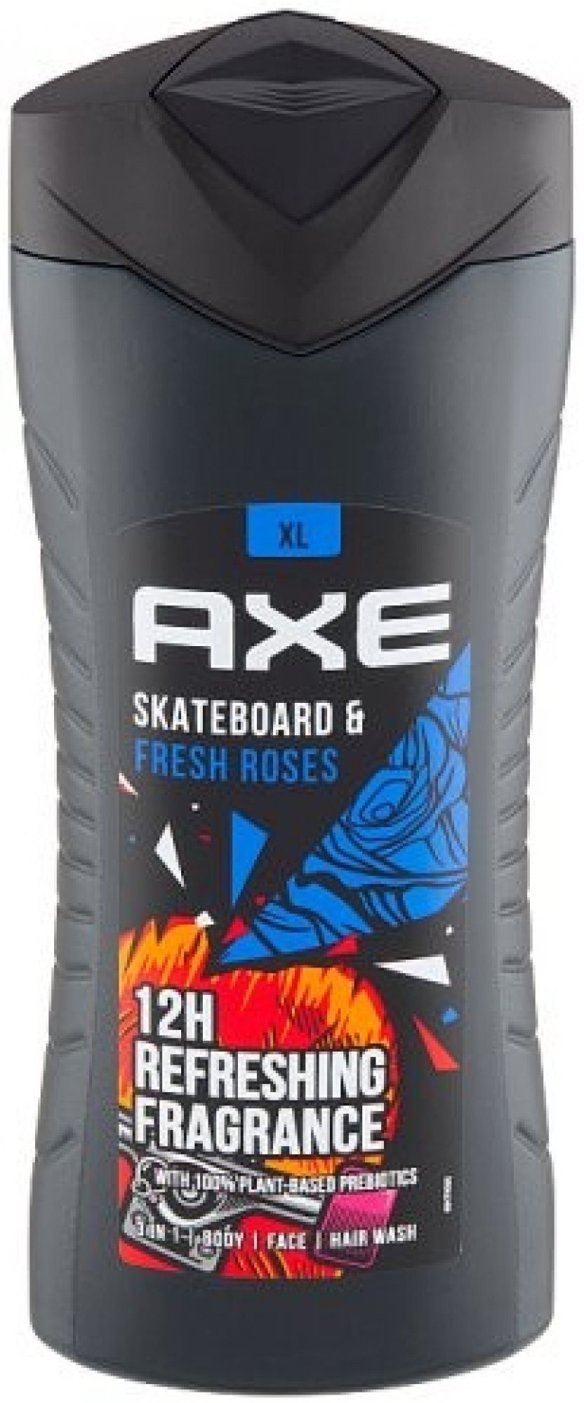 Tusfürdő AXE Skateboard & Fresh Roses XL 400 ml