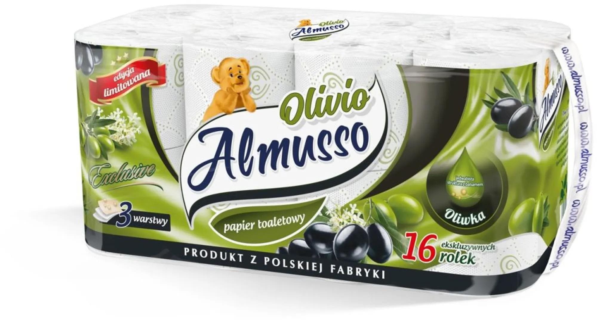 WC papír ALMUSSO Olivio (16 db)