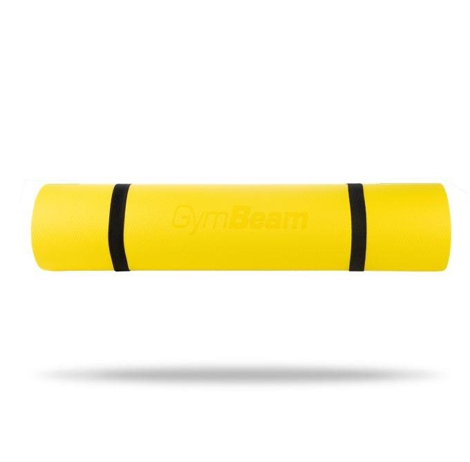 Fitness szőnyeg GymBeam Yoga Mat Dual Grey/Yellow