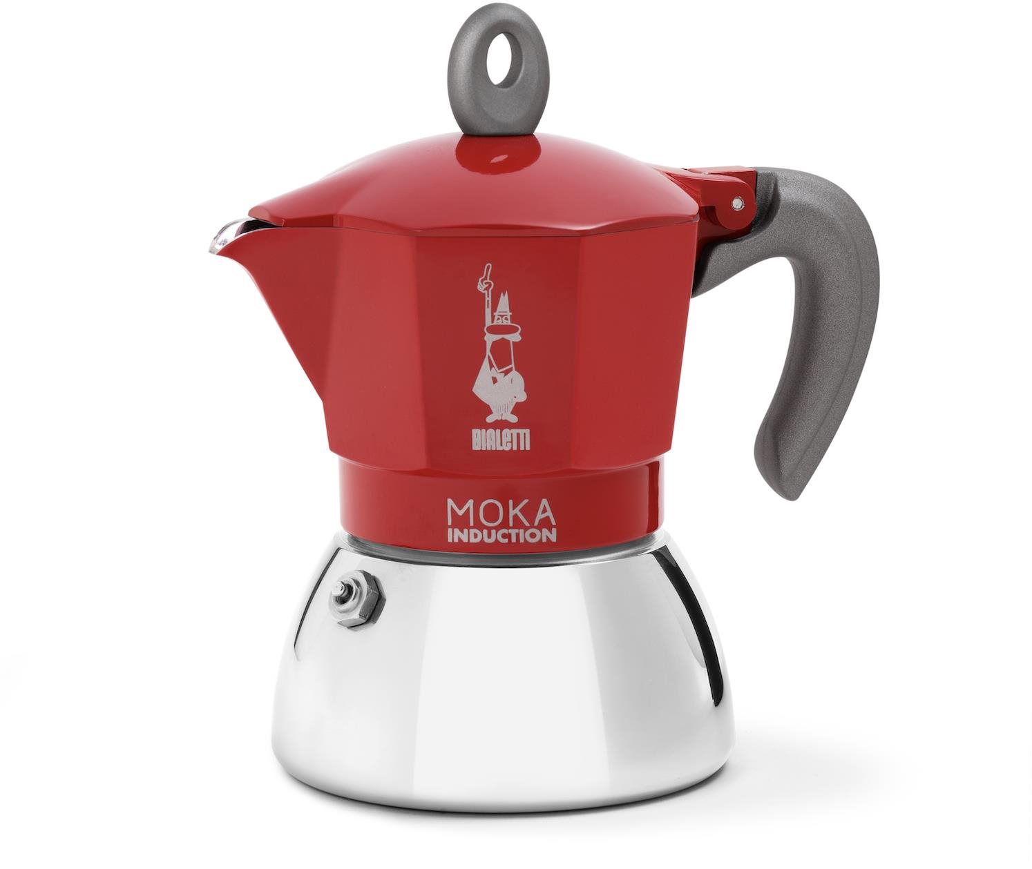 Kotyogós kávéfőző Bialetti New Moka Induction 6 adag fekete