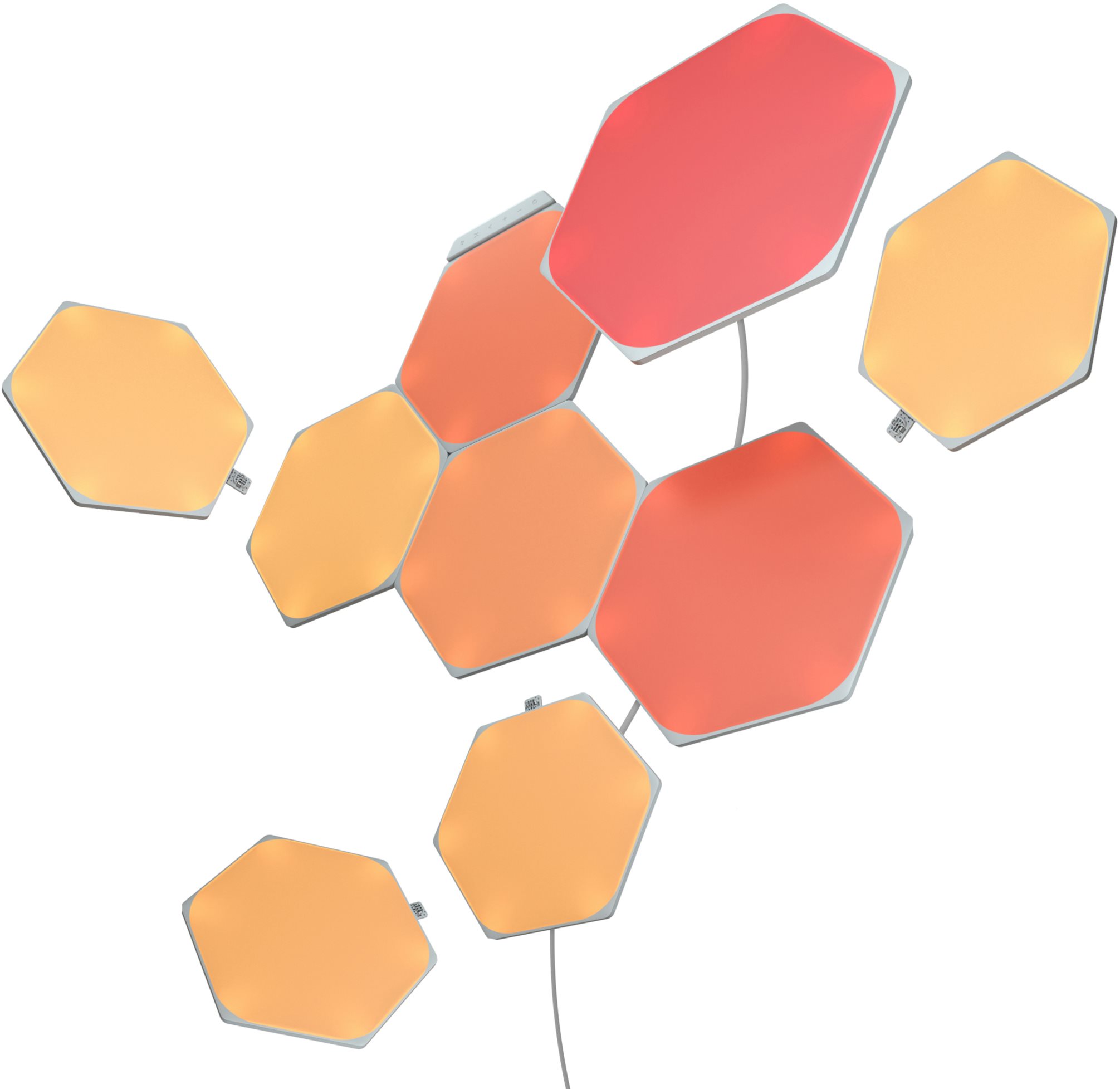 LED lámpa Nanoleaf Shapes Hexagons Starter Kit 9 Panels