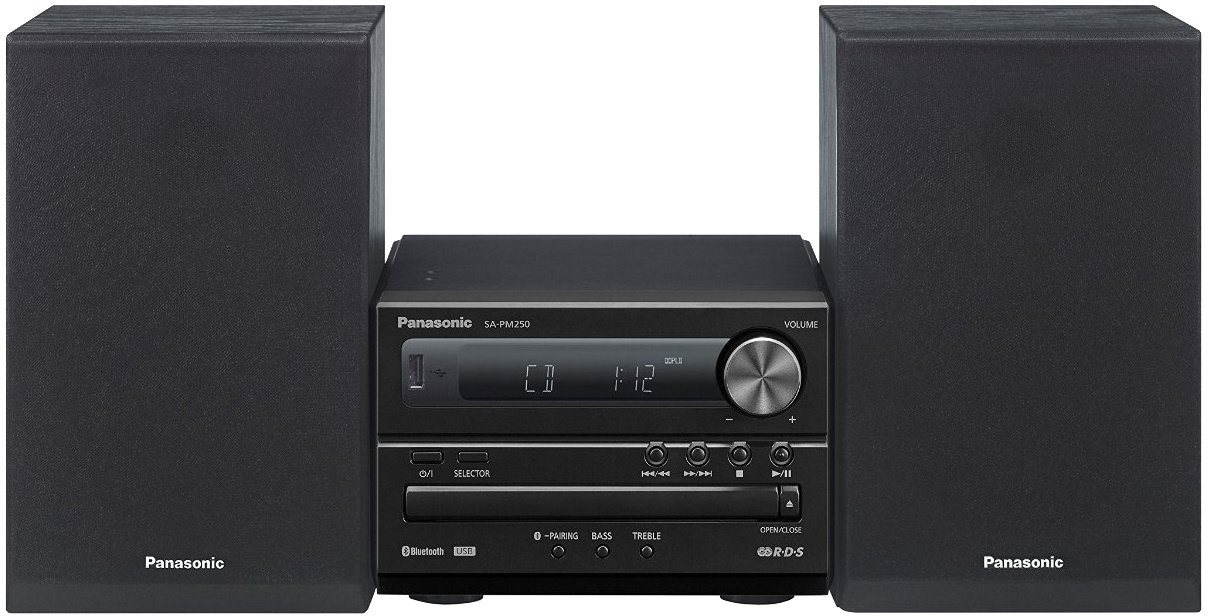 Mikro HiFi Panasonic SC-PM250EG-K fekete