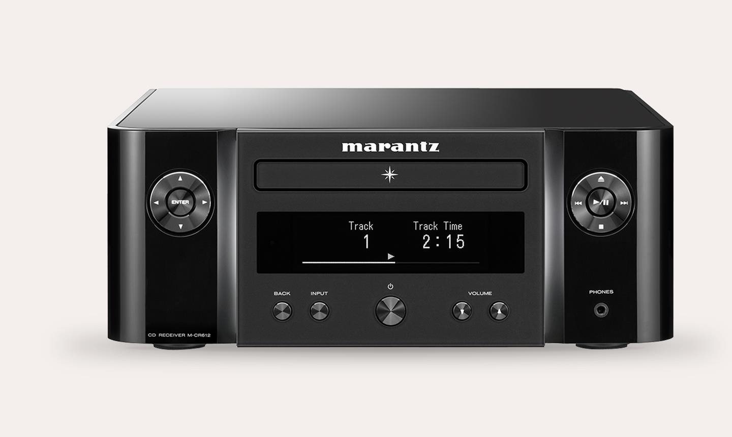 Mini hifi Marantz MCR612 Melody X fekete