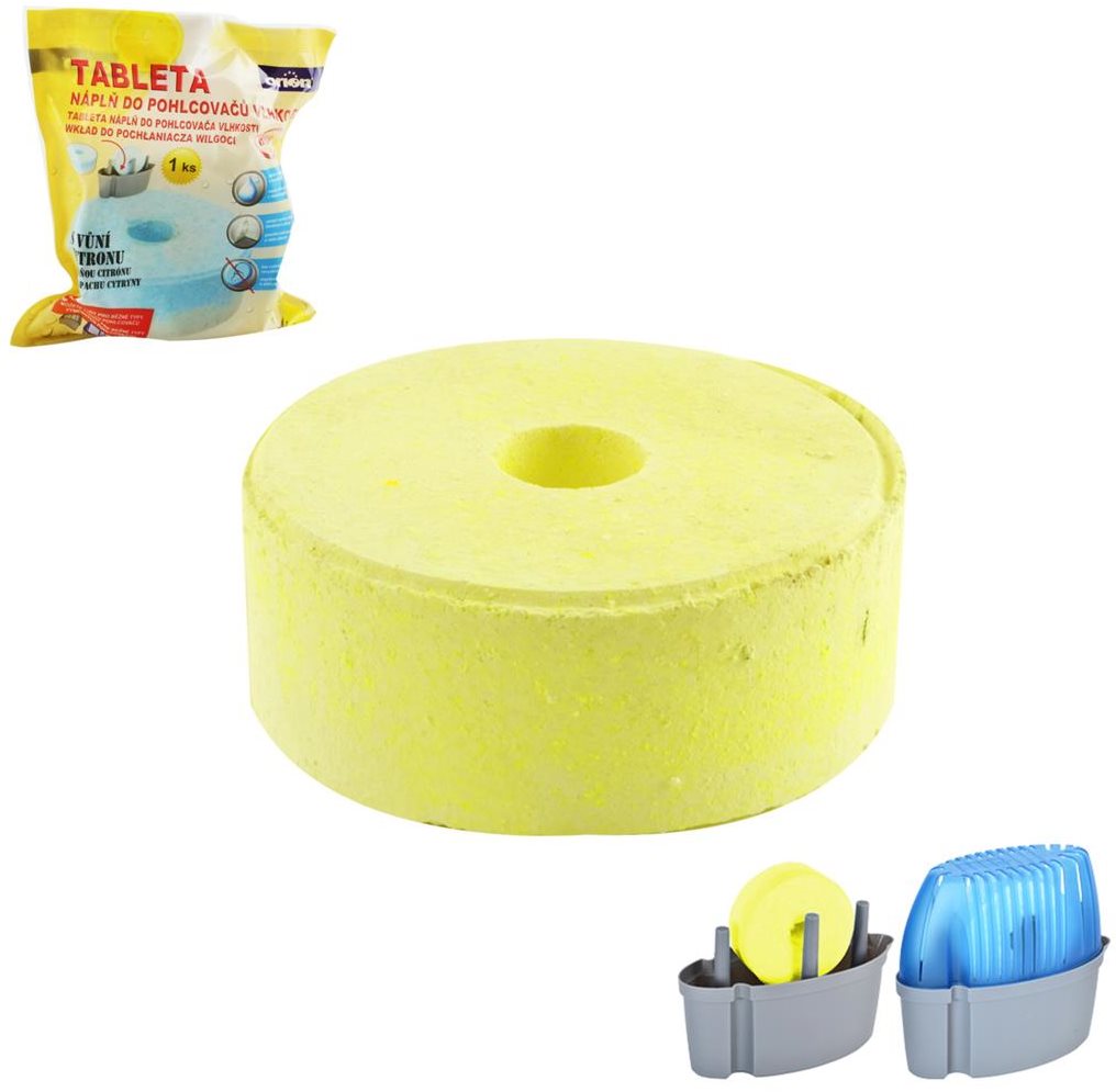 Utántöltő ND tabletta páramentesítőbe 832336 TABLET citrom 450 g