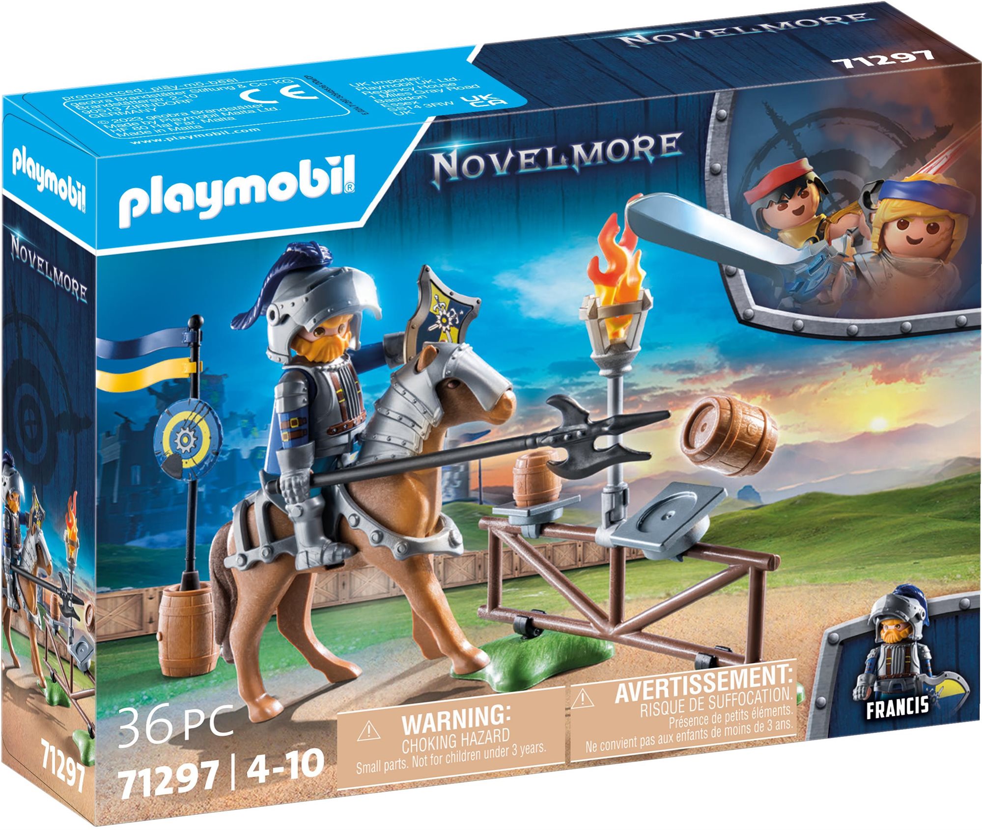 Építőjáték Playmobil Novelmore - Gyakorló pálya 71297