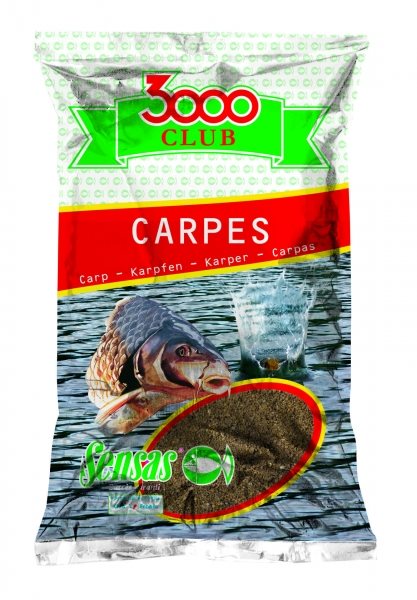 Etetőanyag Sensas 3000 Club Carpes Rouge 1 kg