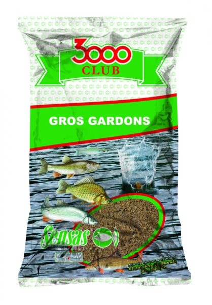 Etetőanyag Sensas 3000 Club Gros Gardons 1 kg