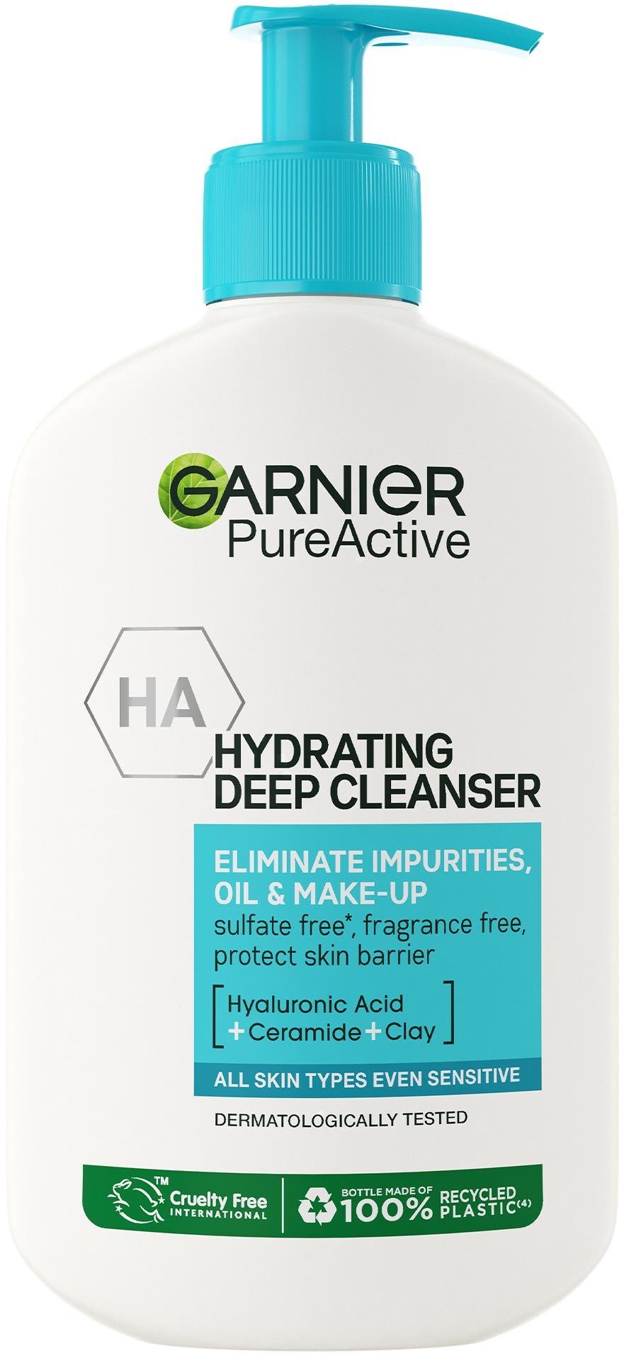 Hidratáló gél GARNIER PureActive Hydrating Deep Cleanser 250 ml