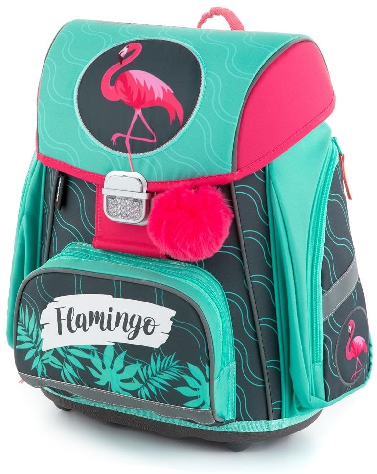 Iskolatáska Karton P+P - Premium Flamingó iskolai hátizsák