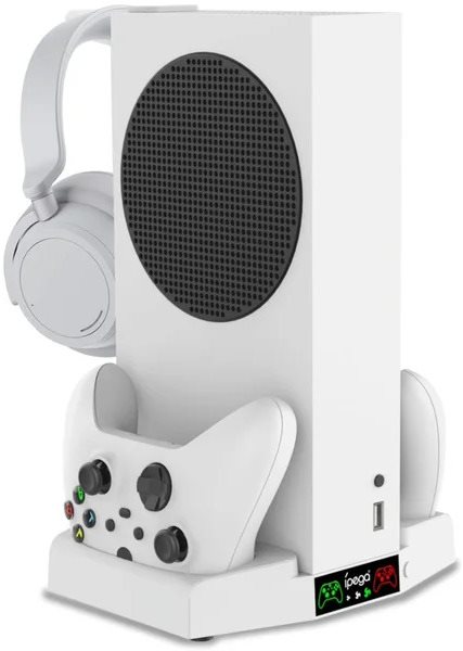 Játékkonzol állvány iPega XBS011 Multifunkciós töltőállvány hűtéssel Xbox-hoz