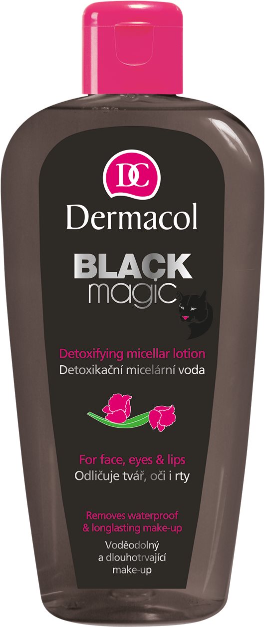 Micellás víz DERMACOL Black Magic Detoxifying Micellar Lotion 250 ml