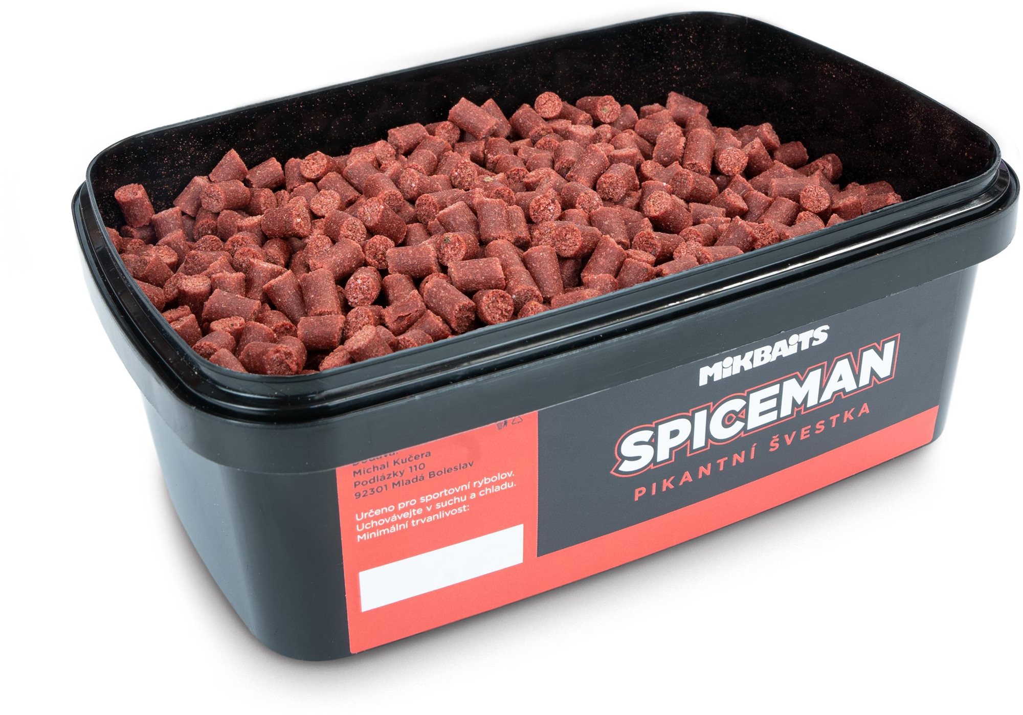 Pellet Mikbaits Spiceman Pellets Fűszeres szilva 6mm 700g