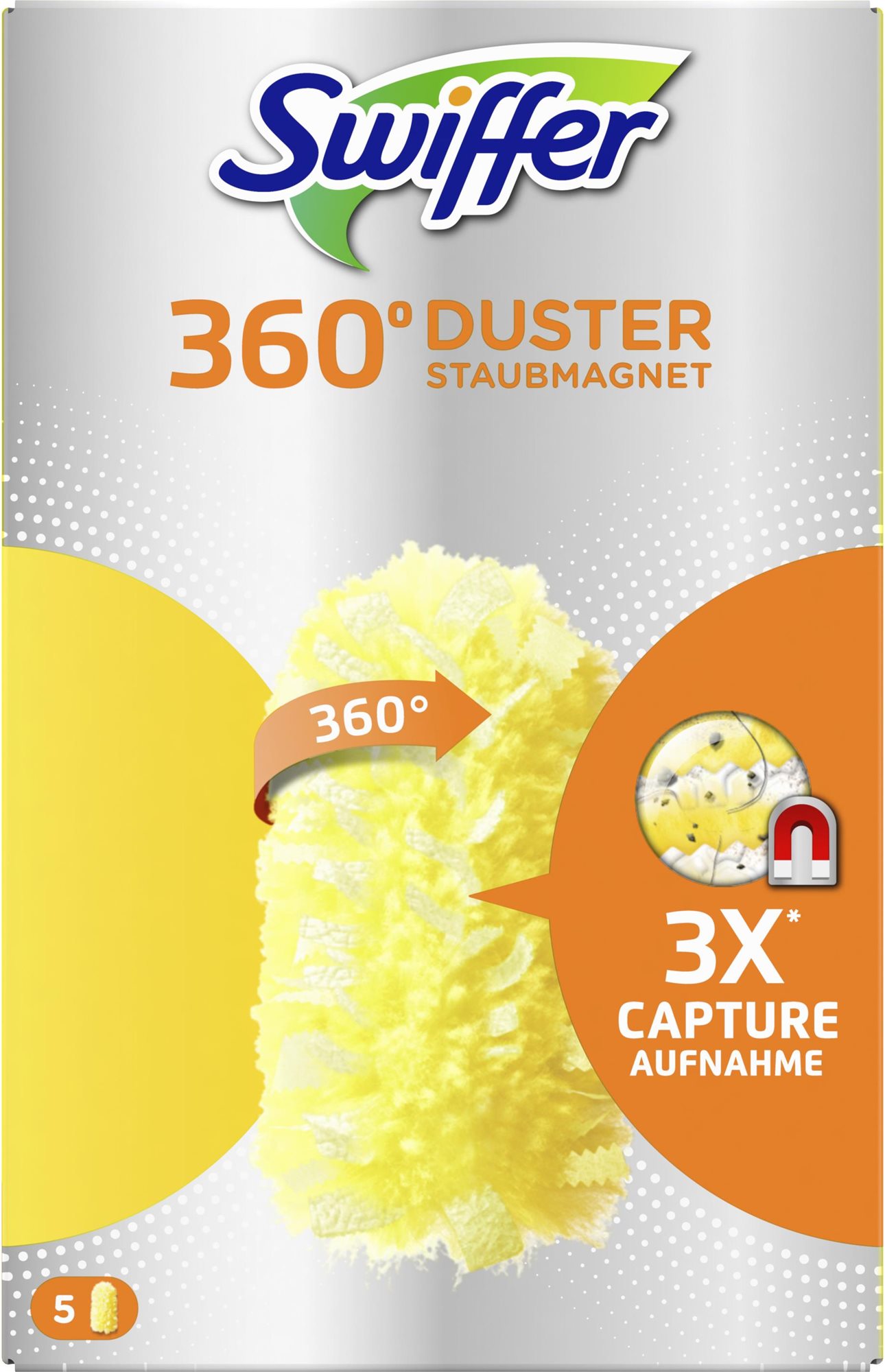 Poroló Swiffer Duster 360 Poroló 5 db utántöltő