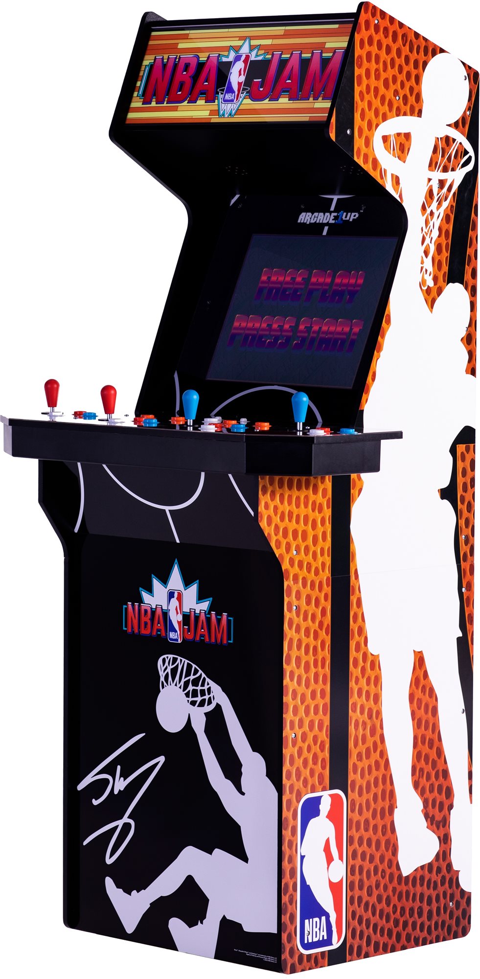 Retro játékkonzol Arcade1Up NBA Jam Arcade játék Shaq Edition