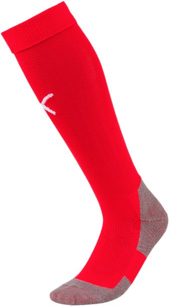 Sportszár PUMA Team LIGA Socks CORE piros/fehér 47-49-es méret (1 pár)