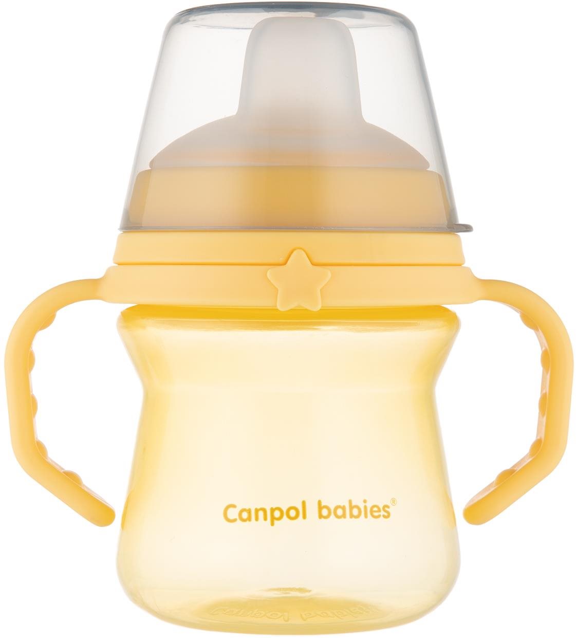Tanulópohár Canpol babies FirstCup Pohár szilikon itatóval 150 ml