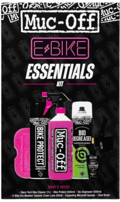 Tisztító készlet Muc-Off E-bike Essentials Kit