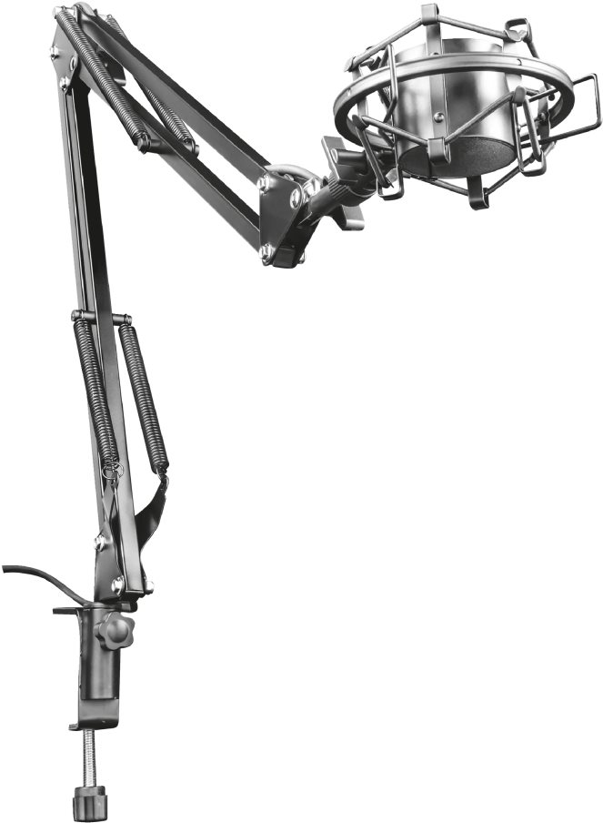Asztali mikrofon állvány Trust GXT 253 Emita Streaming Microphone Arm
