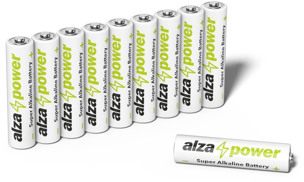 Eldobható elem AlzaPower Super Alkaline LR03 (AAA)