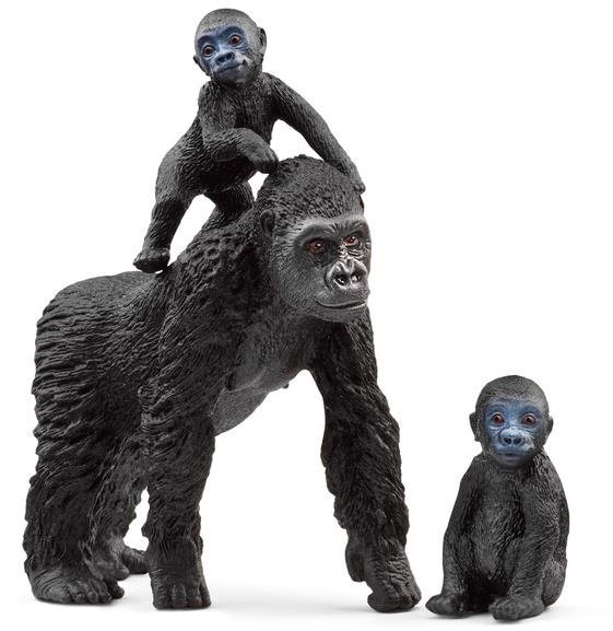 Figura Schleich Gorilla család 42601