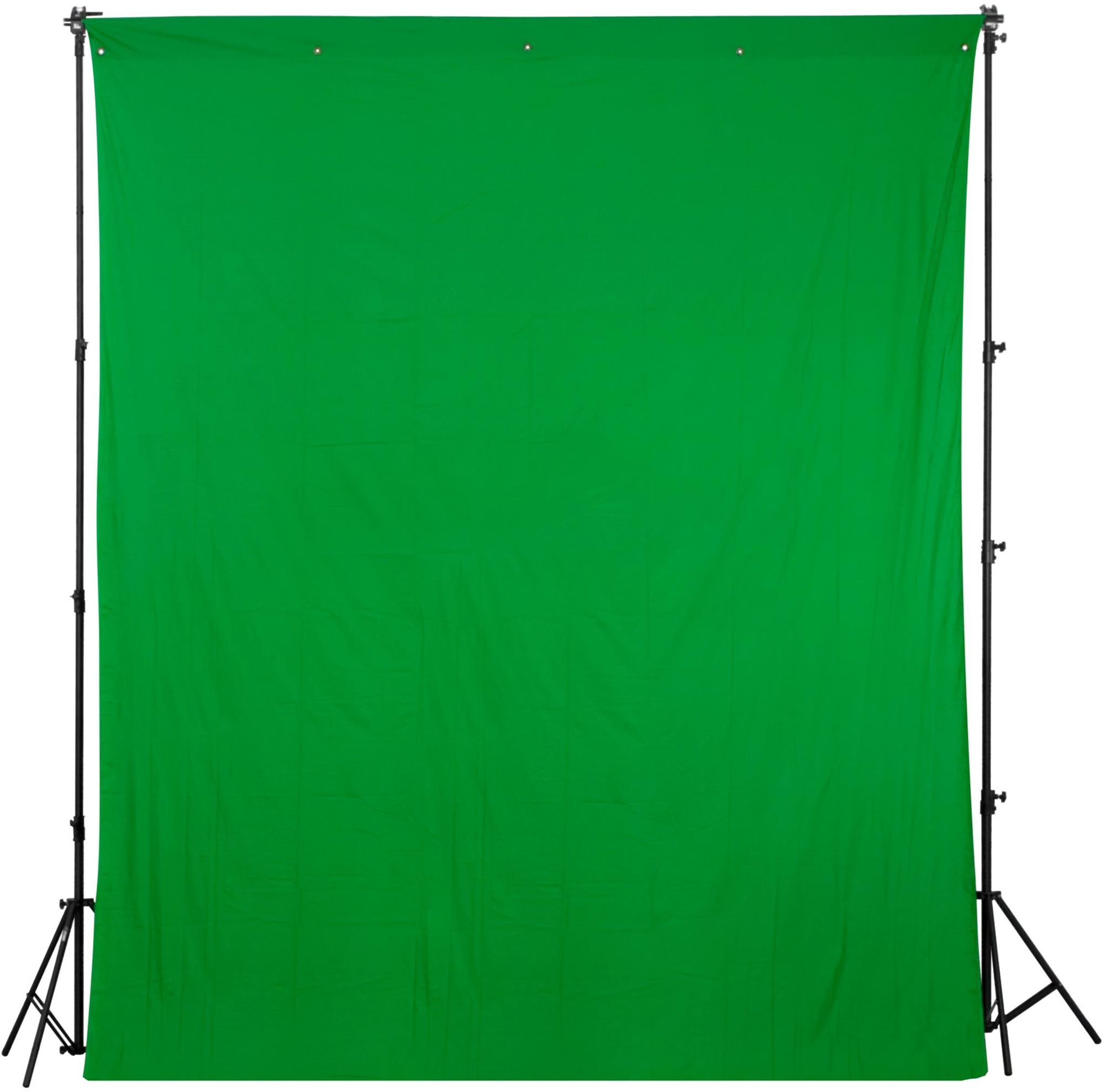Fotóháttér Fomei textil háttér 3 × 3 m zöld/krózazöld