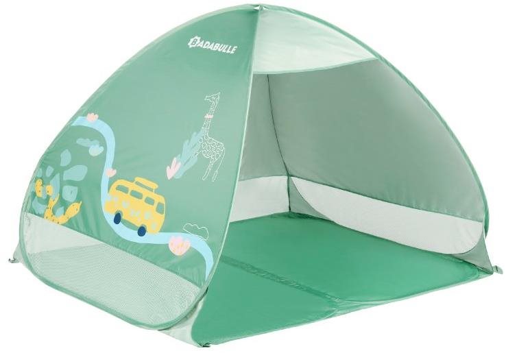 Gyereksátor Badabulle összecsukható sátor Anti-UV 50+ Zöld