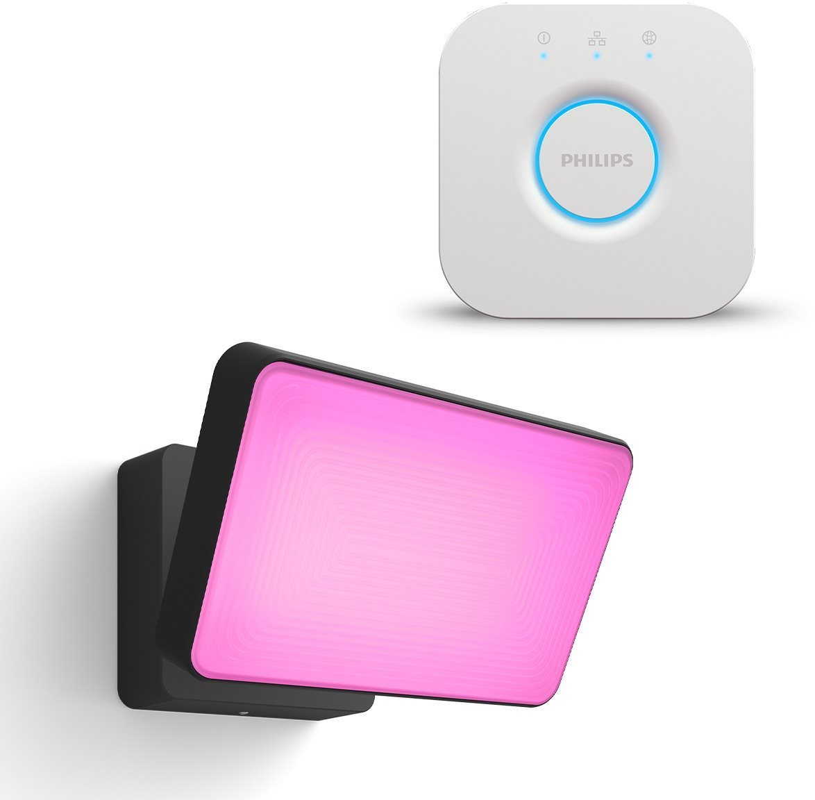 Okos világítás készlet Discover Hue WACA EU + Philips HUE Bridge EU