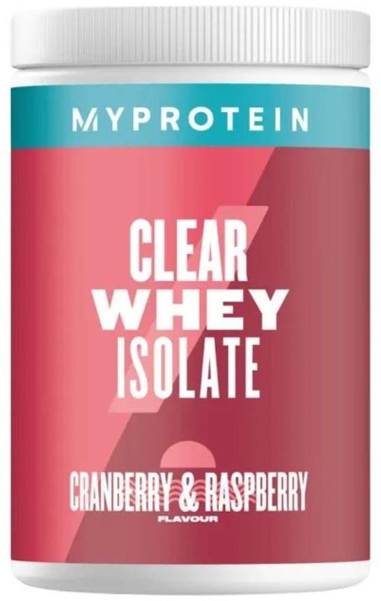Protein MyProtein Clear Whey Isolate Málna és Áfonya 500 g