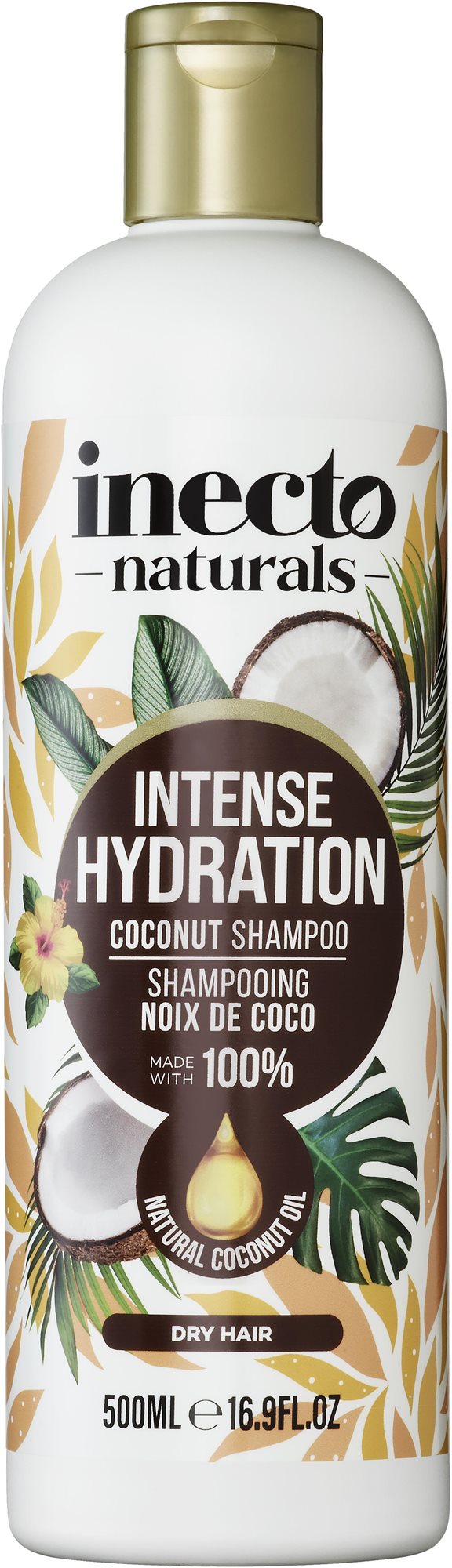 Természetes sampon INECTO Shampoo Pure Coconut 500 ml