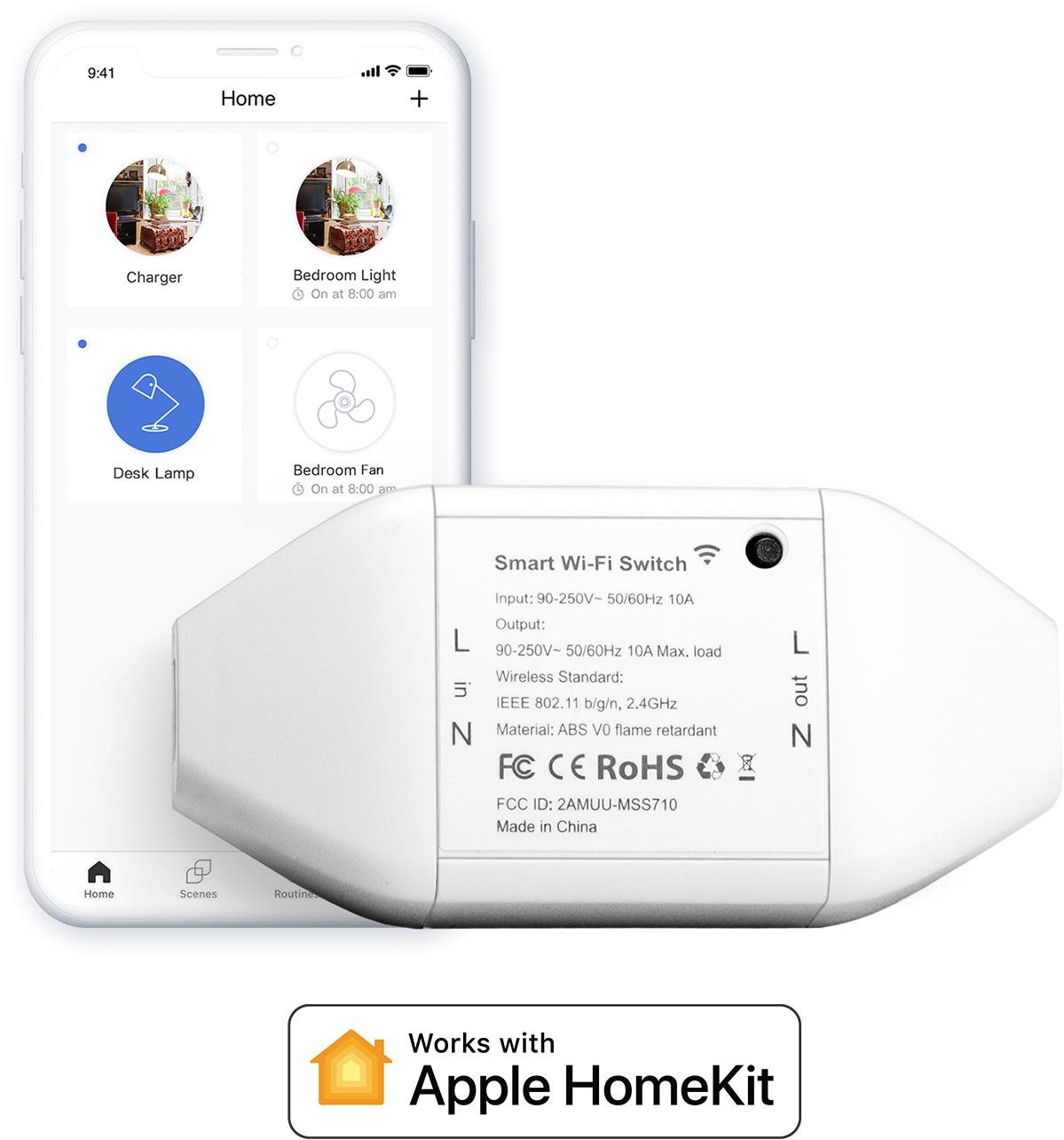 WiFi spínač Meross Smart Wi-Fi Switch